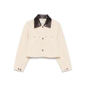 산드로 콘트라스트 칼라 재킷 SFPBL01229