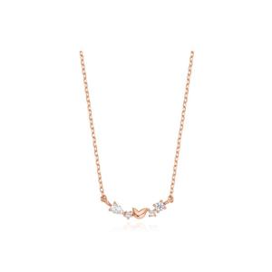 [티르리르]갤럭시 튤리 실버핑크 목걸이 TNSSVP13977S