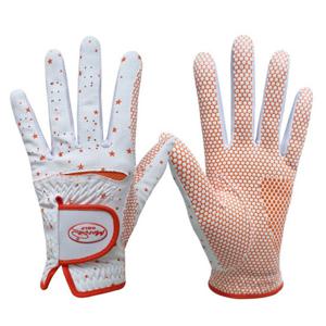 하은 스타포인트 여성 양손 합피장갑 골프장갑