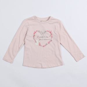 [치크(키즈)]가을 여아 긴팔 그래픽 티셔츠 CKLA2581G