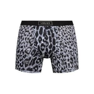 25 FW 베르사체 레오파드 프린트 밴드 복서 브리프 10215831A15946 TP441508710