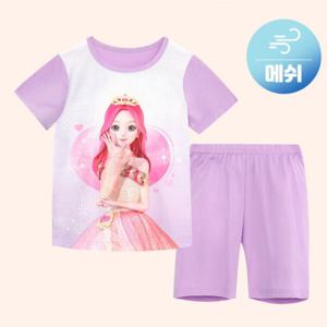 [레노마 이너웨어]시크릿쥬쥬 여아 5부 상하세트 1호 VO YD1WW38