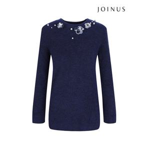 [조이너스]플라워 진주 포인트 니트_JAAW1-CSL230