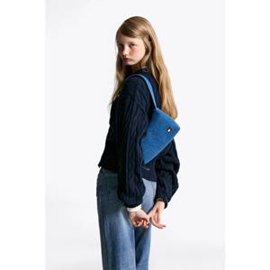 [타미진] T32F7ABG16TWT1 여성 진청 데님 숄더백