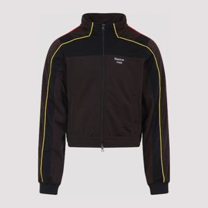 마틴로즈 집업 스탠드 칼라 슈링크 트랙 재킷 137JT12722 BRW