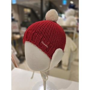 [블루독베이비] 25 FW(레드)하트 귀달이 비니(45C1480201)신생아 백일 돌 선물 조카 크리스마스 유아 아가