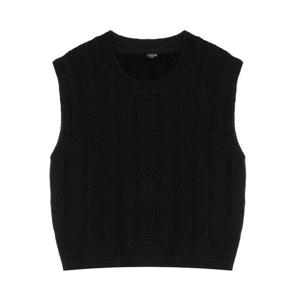 [레코브](레코브) V패턴 니트 베스트(LC31CYKV511X)