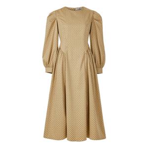 FOCUS  잔플라워 나염 퍼프 셔링 원피스 PBBF5F1OP3041