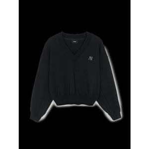 [MLB]여성 베이직 스몰로고 오버핏 맨투맨 (3FMTB2154)