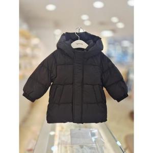 아가방 세이브존03 아가방 블랙 울트라 하트  롱패딩점퍼 AG01S755002A