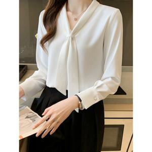 [예쎄][예쎄] 타이부착형 쉬폰 블라우스 (S5FBL003A)