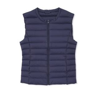 [뱅뱅]여성 라운드 초경량 구스 다운 조끼 (NEYY613)