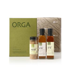 [올가홀푸드][ORGA] 참기름 선물세트 7호