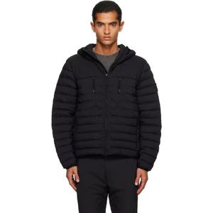 스톤아일랜드 패딩 블랙 4100020 심리스 터널 나일론 TC 다운 재킷 252828M178024