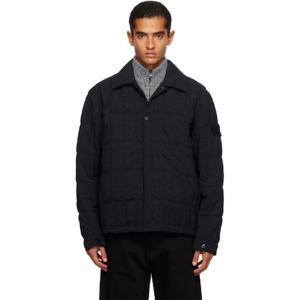 스톤아일랜드 재킷 블랙 4100099 나일론 스메리글리아토 재킷 252828M180014