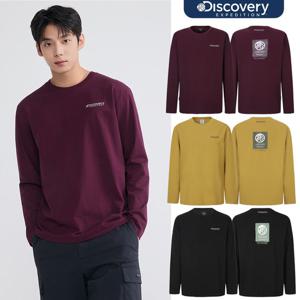 디스커버리 25FW 신상 공용 아웃도어 그래픽 기능성 긴팔티 DXRL25054