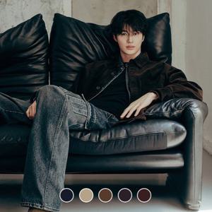 [지오다노]남성 간절기 코듀로이 포켓 아우터타입 셔츠 045907