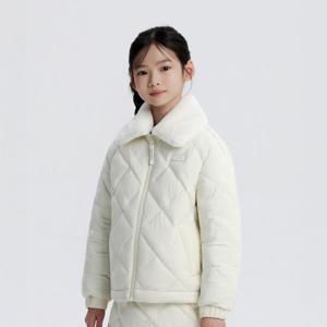 K254GPD910 여아 튜브 패딩 점퍼 IVORY