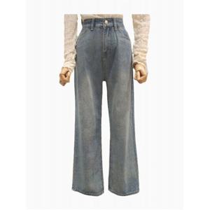 [레코브](레코브) 와이드 찰랑 데님 팬츠(LC31CXDP009X)