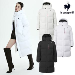 [르꼬끄] 남녀공용 레귤러핏 벤쳐 구스 롱다운자켓 QQ423EDJN2