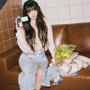 타미진스 여성 릴랙스 하프 집업 스웨터 T32F7KTO46TWT1