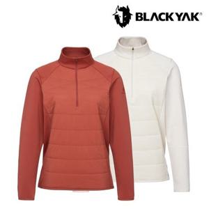 여성 겨울 프리마로프트 집업 긴팔티 기모 패딩 등산 티셔츠 1BYZTWU503 GD