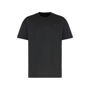 26 SS 몽클레어 Graffiti 그래피티 로고 크루넥 티셔츠 블랙 8C0001789AUG