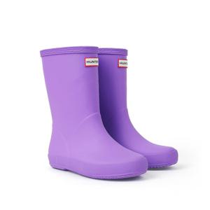 헌터 키즈 퍼스트 클래식 레인부츠 퍼플 (HTKCE2TSFK11)