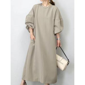 [예쎄][예쎄] 퍼프 A라인 오버핏 원피스 (S5FOP046A)