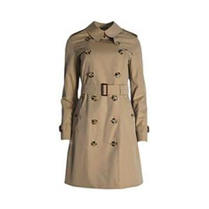 (명품) 버버리 44 베이지 코튼 켄싱턴 헤리티지 여성