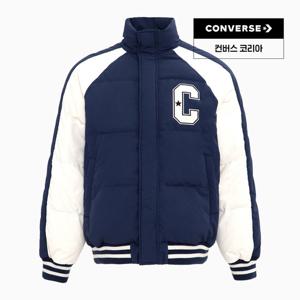 [컨버스공식] 레트로 커머셜 다운 재킷 패딩 네이비 UCJ090-BFK
