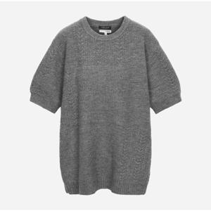 [써스데이아일랜드]피셔맨 조직의 반팔 니트 풀오버 T256MSW902W