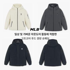 MLB(엠엘비)공용 고프코어 후드 경량 숏패딩 (3ADJB0156)