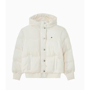 [타미힐피거칠드런] 후드 패딩 자켓 T42F7QJC650GT1