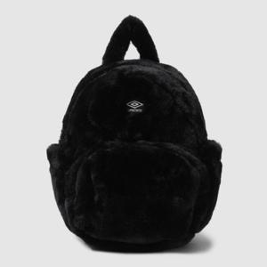 엄브로백팩 JQS UP422CBPN1-BLK 소프트 퍼 라운드 미니 백팩 / BLACK