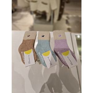 [블루독베이비] 25 FW골지 보카시 하프 양말 3중택일(45C1481005) 백일 돌 선물 크리스마스 겨울 조카 (45C