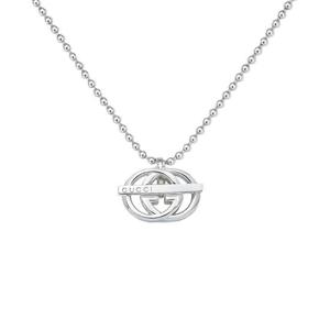 구찌 YBB216435001(216435 J8400 8106) 더블G 실버 목걸이