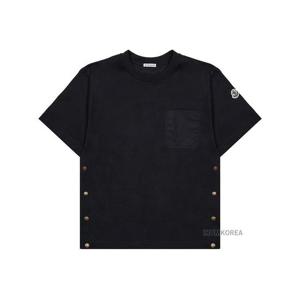 [몽클레어] SS25 여성 로고패치 포켓 티셔츠 8C00020 89A4U 999