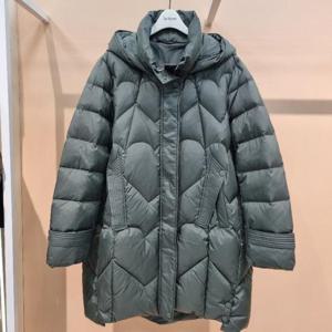 Destijl HC34 25FW 덕 품편한 0자형 밑단옆스냅 후드오리털패딩 D2543jp04