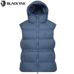 블랙야크 여성 겨울 덕다운 오리털 패딩조끼 셔링 다운베스트2 1BYVSWU501ST