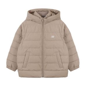 M 뉴발란스키즈패딩 PQC NK9QFB411U-35 ESSENTIAL 경량 후드패딩 점퍼(웜라이트)