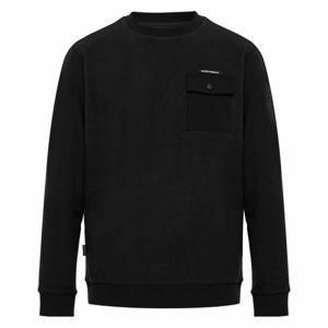 [와이드앵글]남성 CO 패치포켓 AR 기모 스웨트셔츠 Black(WMW25272Z1)