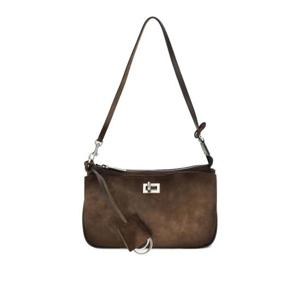 발렌시아가 로데오 스웨이드 숄더 백 8141112AB4G