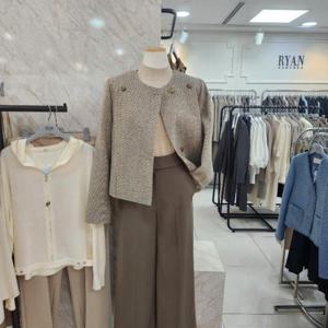 리안뉴욕 DP01 라운드 트위드자켓 RSIWJK070