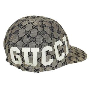 구찌 23FW GG 슈프림 로고 패치 캡모자 베이지 751400 4HA0L 4077