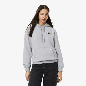 [라코스테공식] 여성 테니스 코트 패치 후드 스웻셔츠 SF6189-55N CCA