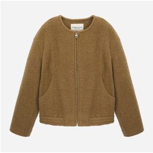 [써스데이아일랜드]미니 부클 볼륨 소매 점퍼 T258MJP932W