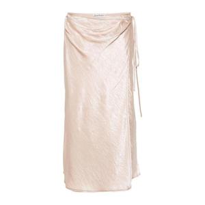 아크네 새틴 랩 스커트 AF0423