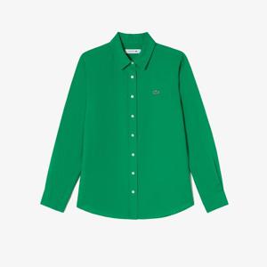 [라코스테공식] 여성 베이직 린넨셔츠 CF905E-55G SIW