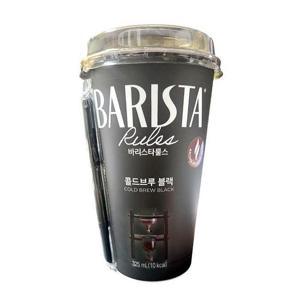 [매일유업] 매일 바리스타룰스 콜드브루 블랙 컵 325ml 20개